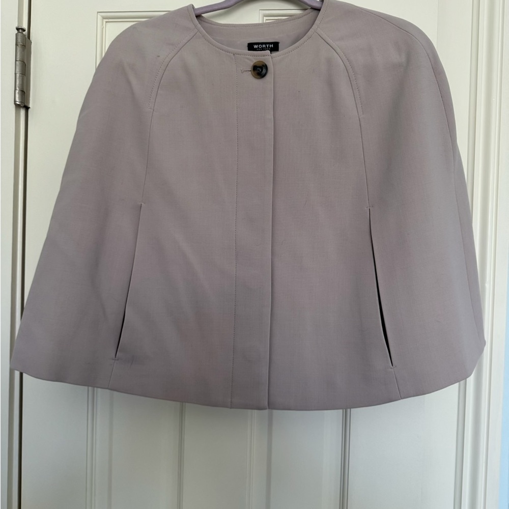 Worth New York Cape in Nougat Size S